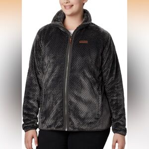 🦈 Women's Columbia Fire Side Full Zip Sherpa Jacket in Shark